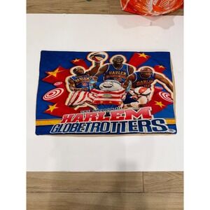 Harlem Globetrotters Throw Blanket Comforter Pillow Sham Blue Red Basketball